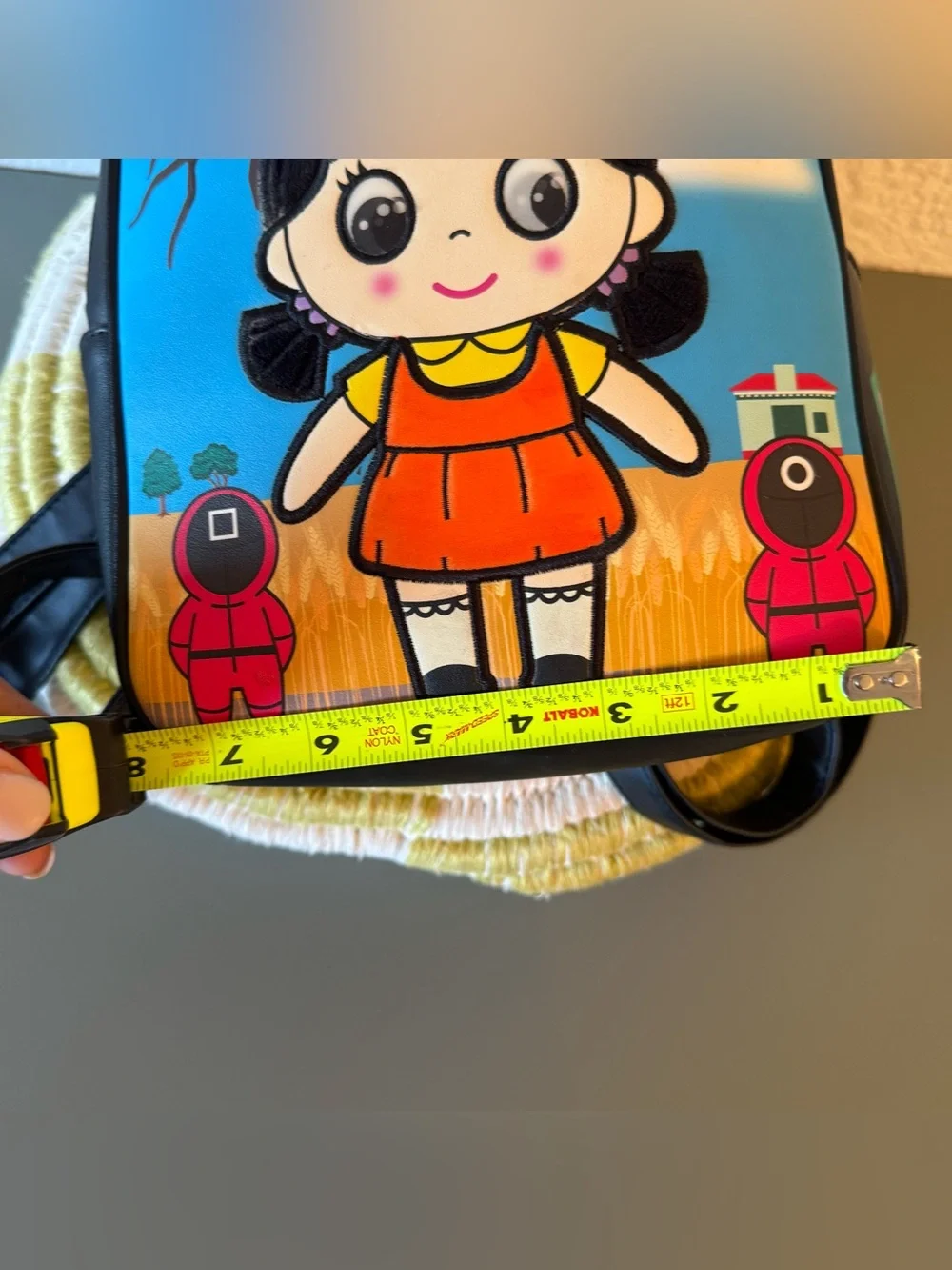 Hot Game Squid Game Doll Lenticular Mini Backpack